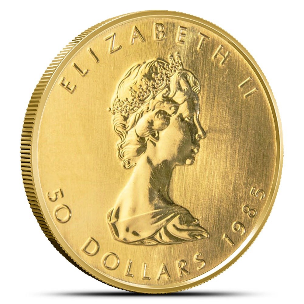 1985 1 oz Canadian Gold Maple Leaf Coin - Image 2