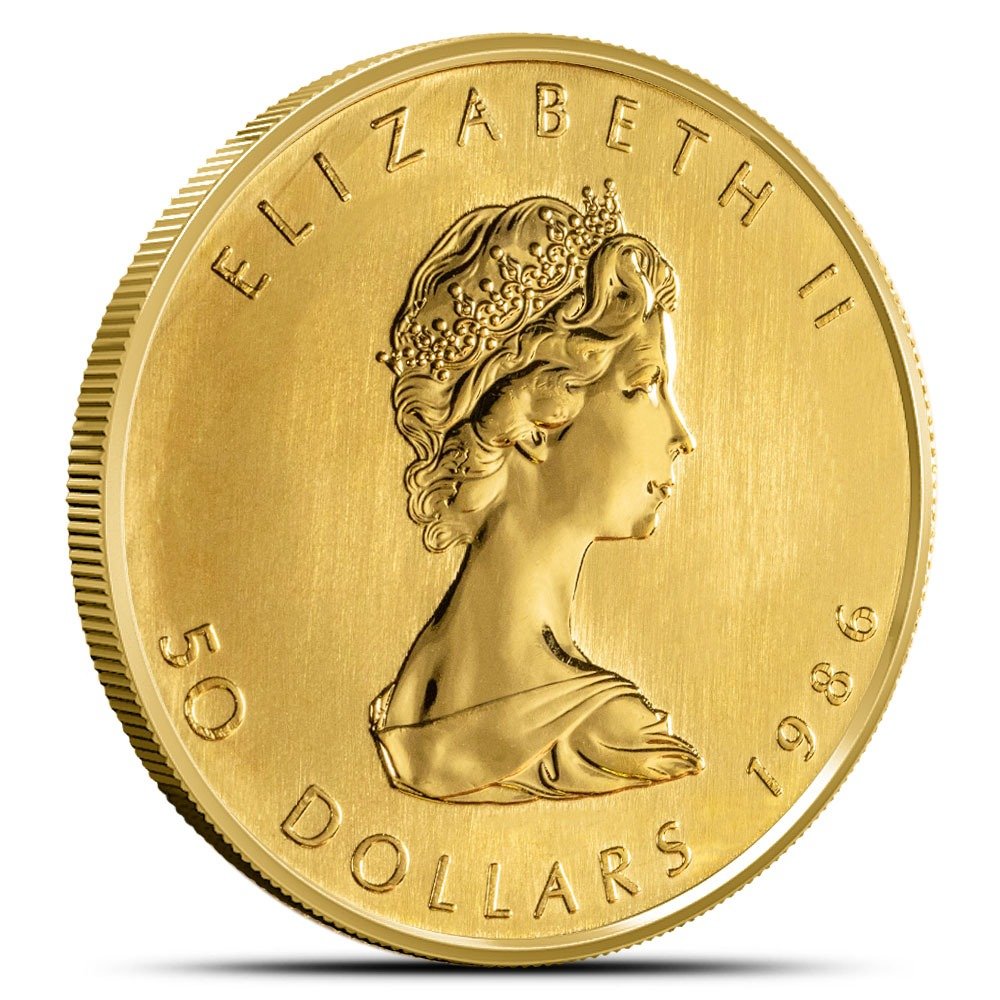 1986 1 oz Canadian Gold Maple Leaf Coin - Image 2