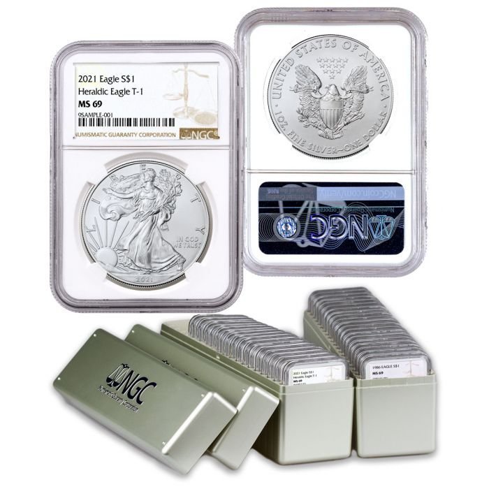 1986-2021 American Silver Eagle 36