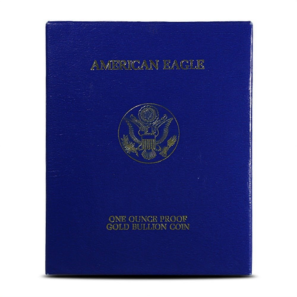 1986-W 1 oz Proof American Gold Eagle Coin (Box + CoA) - Image 4