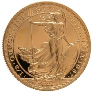 1987 1/2 oz Proof Gold Britannia Coin