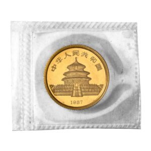 1987-Y 1/20 oz Chinese Gold Panda Coin (Sealed)