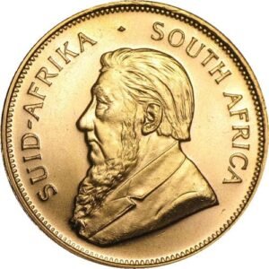 1990 1 oz South African Gold Krugerrand Coin