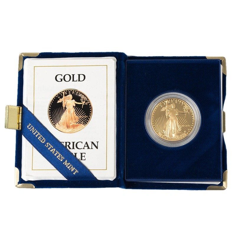 1990 1 oz Proof American Eagle Gold