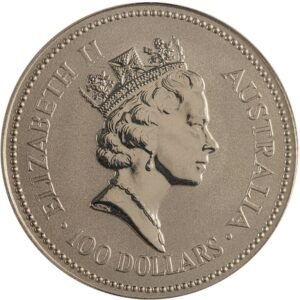 1991 1 oz Australian Platinum Koala Coin