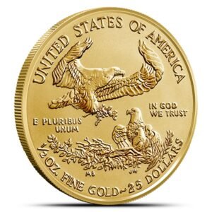 1992 1/2 oz American Gold Eagle Coin