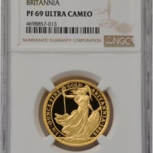 1995 Proof 1/2 oz Gold Britannia Coi
