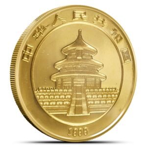 1999 1 oz Chinese Gold Panda Coin (Small Date, Sealed)