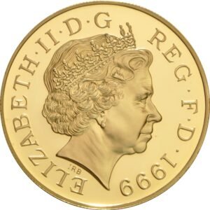 1999 Proof Gold Crown £5 Coin Diana Princess of Wales Memorial NGC PF69