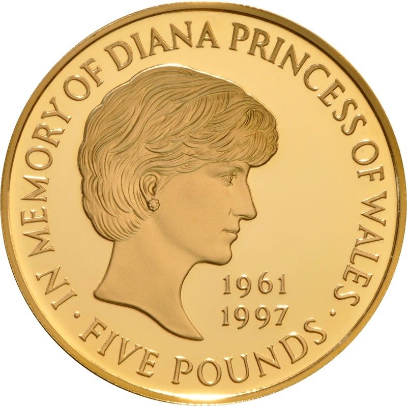 1999 Proof Gold Crown £5 Coin Diana Princess of Wales Memorial NGC PF69 - Image 3