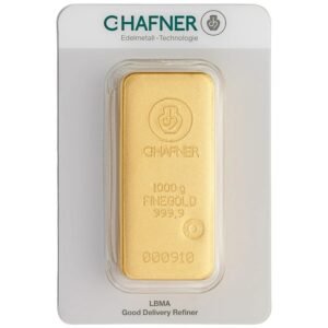 Buy 1kg C. Hafner Cast Gold Bar