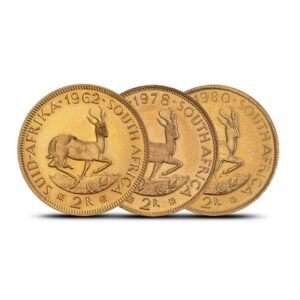 Buy 2 Rand South African Gold Coin (Random Year, AU)