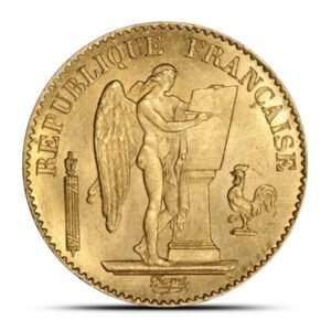 20 Francs France Lucky Angel Gold