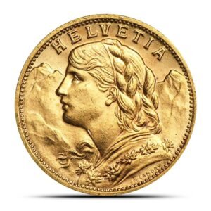 20 Francs Swiss Helvetia Gold Coin