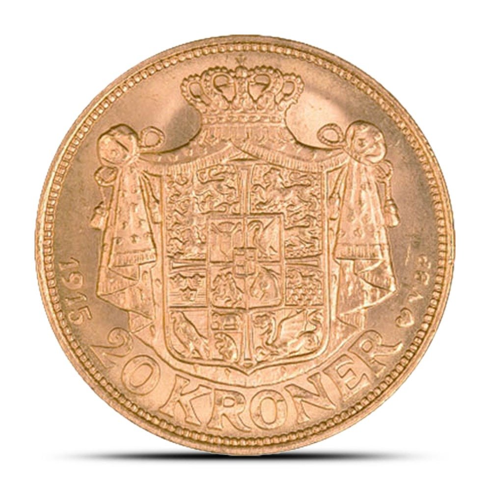 Buy 20 Kroner Gold Danish Coin (Circulated) - Image 2