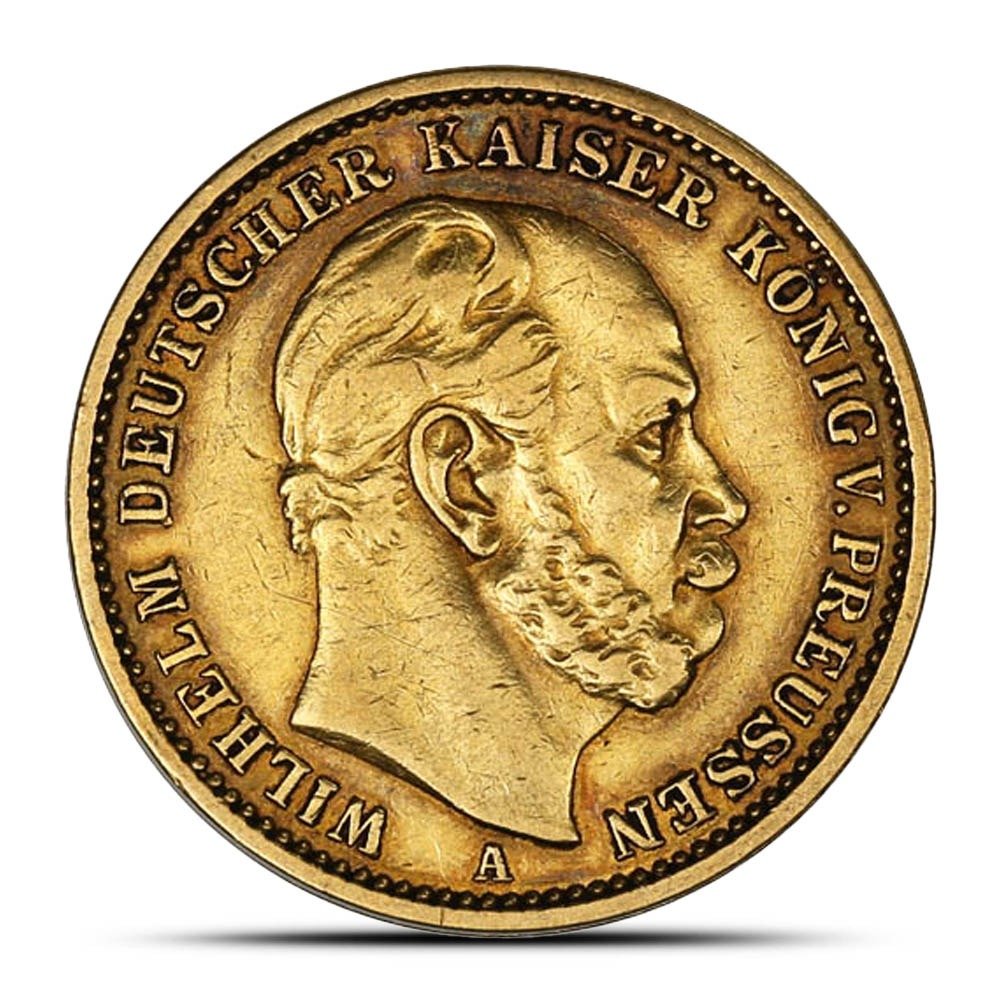 Buy 20 Mark German Gold Coin (Random Year, Circulated) - Image 2