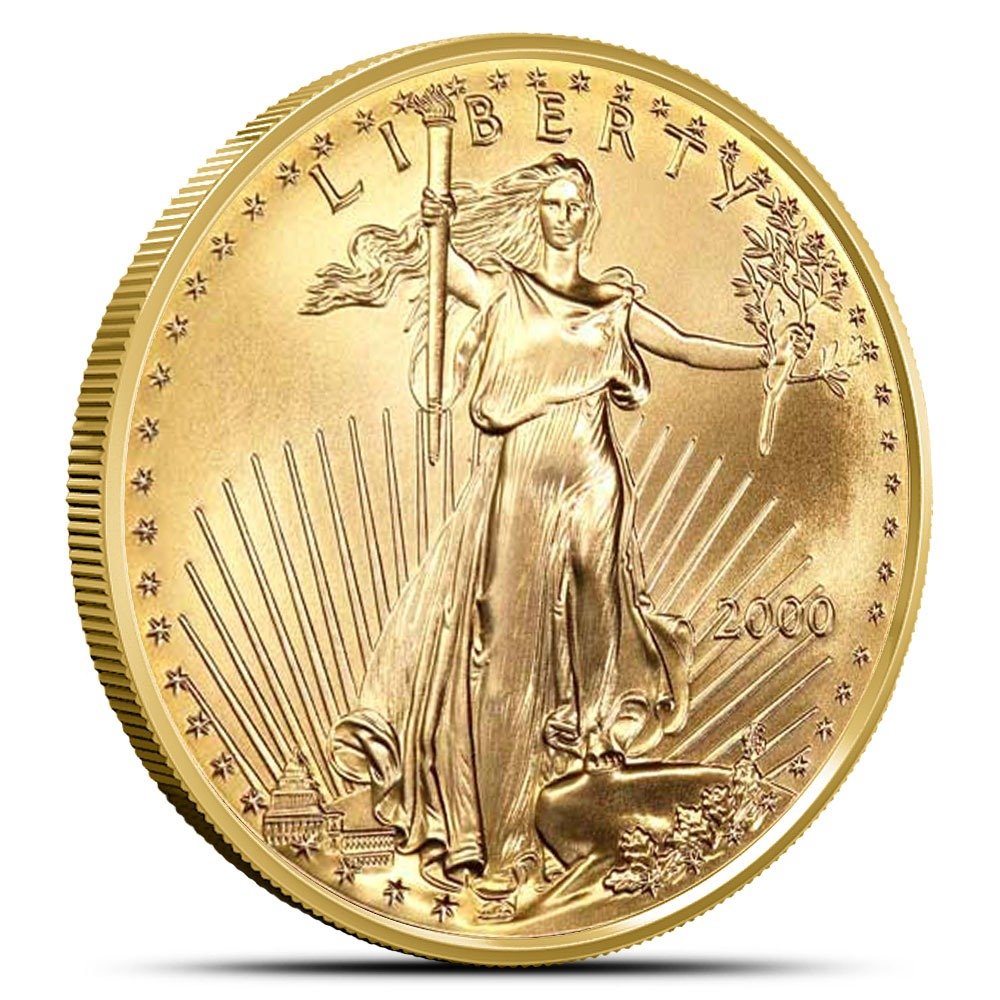 2000 1 oz American Gold Eagle Coin