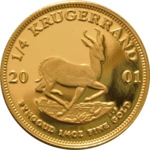 2001 Proof 1/4 oz Krugerrand Gold Co
