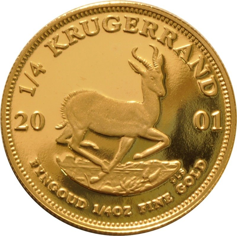 2001 Proof 1/4 oz Krugerrand Gold Co