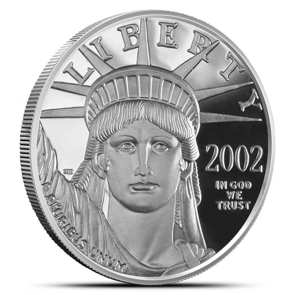 2002 Proof American Platinum Eagle 4-Coin Set (Box + CoA) - Image 2