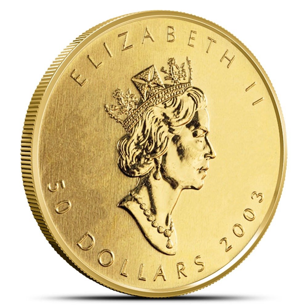 2003 1 oz Canadian Gold Maple Leaf Coin - Image 2