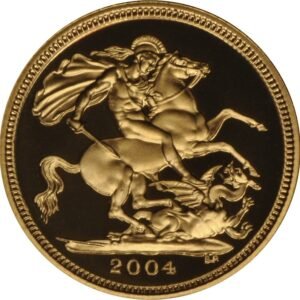 Buy 2004 Proof Gold Half Sovereign Boxed