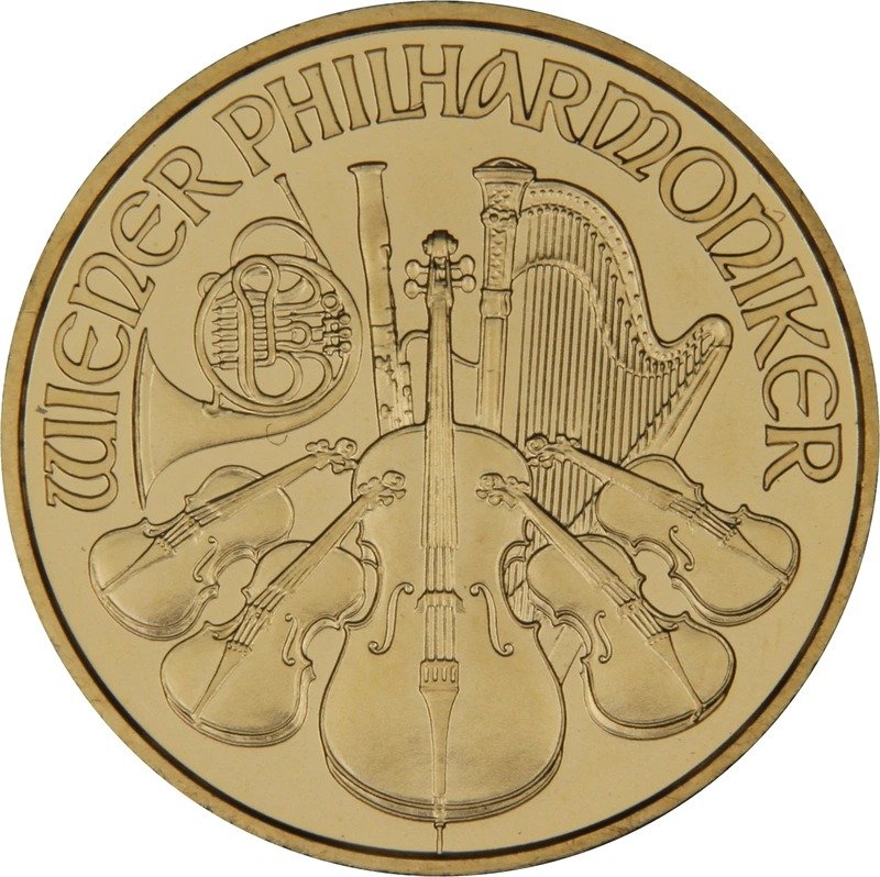 2005 1/2 oz Austrian Gold Philharmon