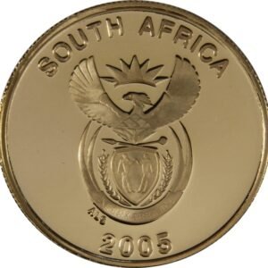 2005 1/4 oz Natura Mapungubwe Gold Proof Coin Boxed