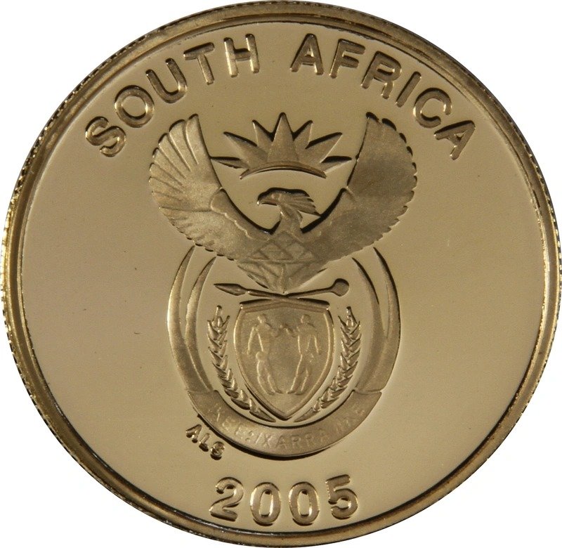2005 1/4 oz Natura Mapungubwe Gold Proof Coin Boxed - Image 2