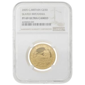 2005 Proof 1/2 oz Gold Britannia Coin NGC PF69