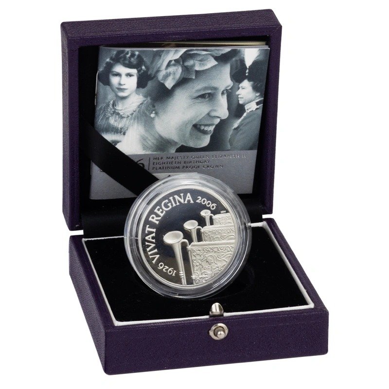 3 oz Platinum Queen Elizabeth II 80t