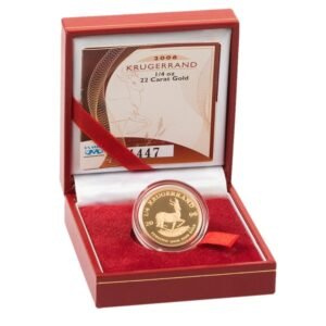 2006 Proof 1/4 oz Krugerrand Gold Coin Boxed