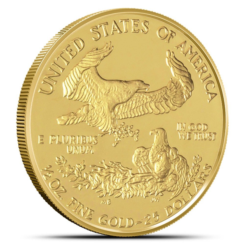 2007 1/2 oz American Gold Eagle Coin - Image 2