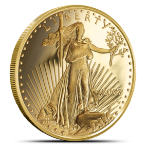 2007-W 1/2 oz Proof American Gold Ea