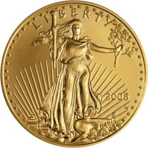 2008 1/2 oz American Gold Eagle Coin