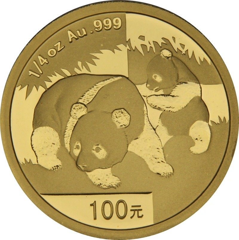 2008 1/4 oz Chinese Panda Gold Coin