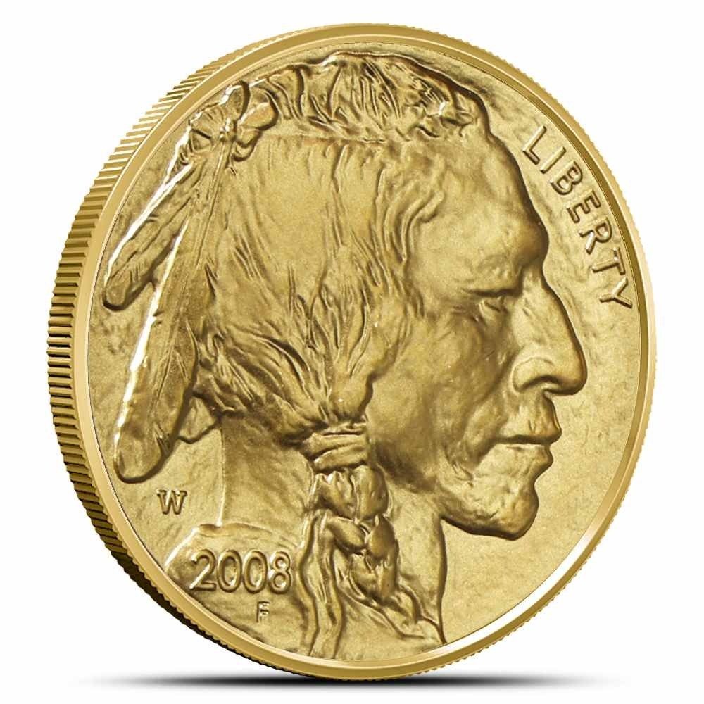 2008-W 1/2 oz American Gold Buffalo