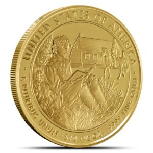 2008-W 1/2 oz Proof US Mint First Spouse Van Buren’s Liberty Gold Coin (Box + CoA)