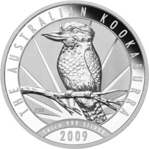 2009 1 Kilo Australian Silver Kookaburra Coin