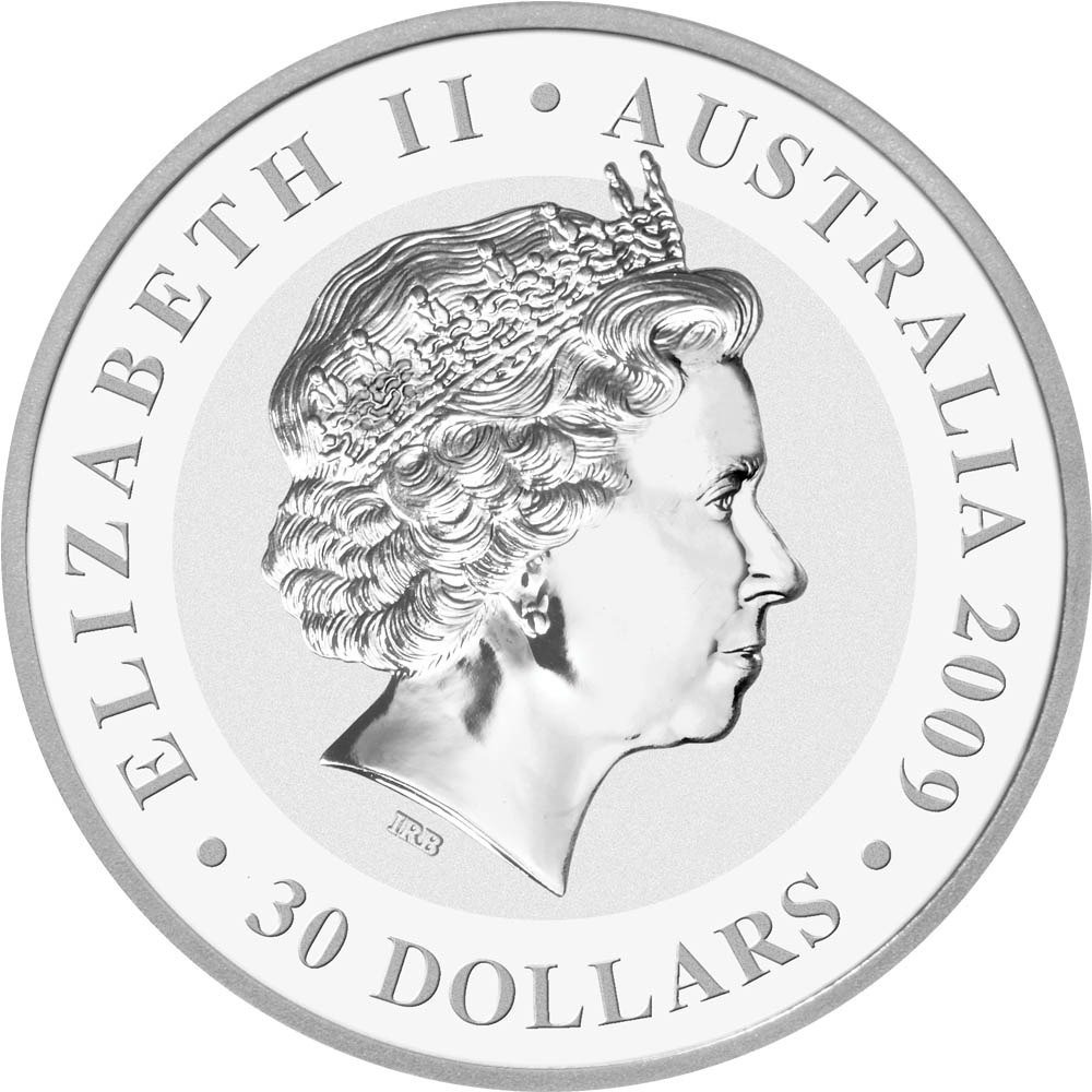 2009 1 Kilo Australian Silver Kookaburra Coin - Image 2
