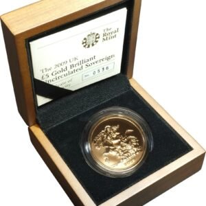 Buy 2009 Gold Five Pound Proof Coin, Brilliant Uncirculated