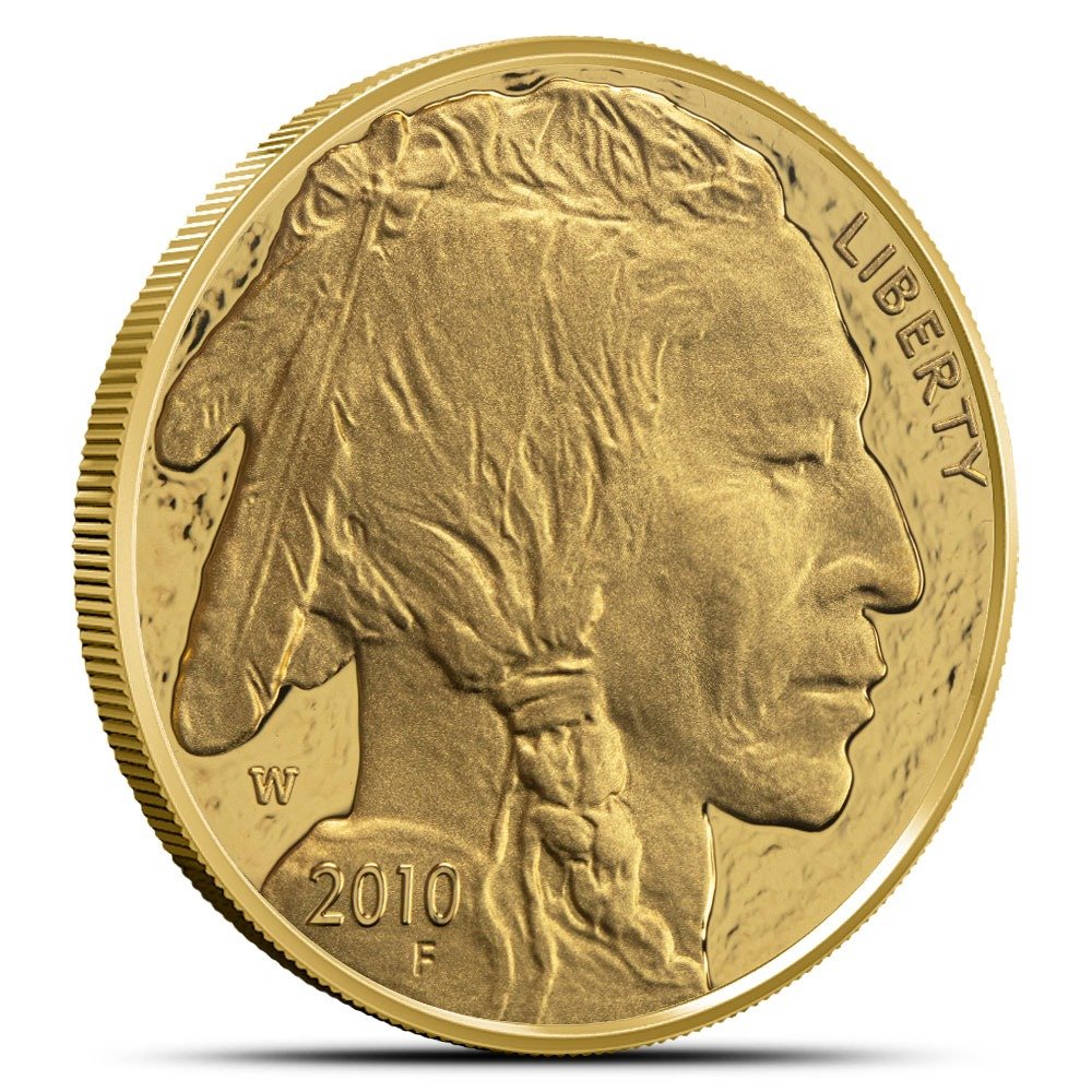 2010-W 1 oz Proof American Gold Buff