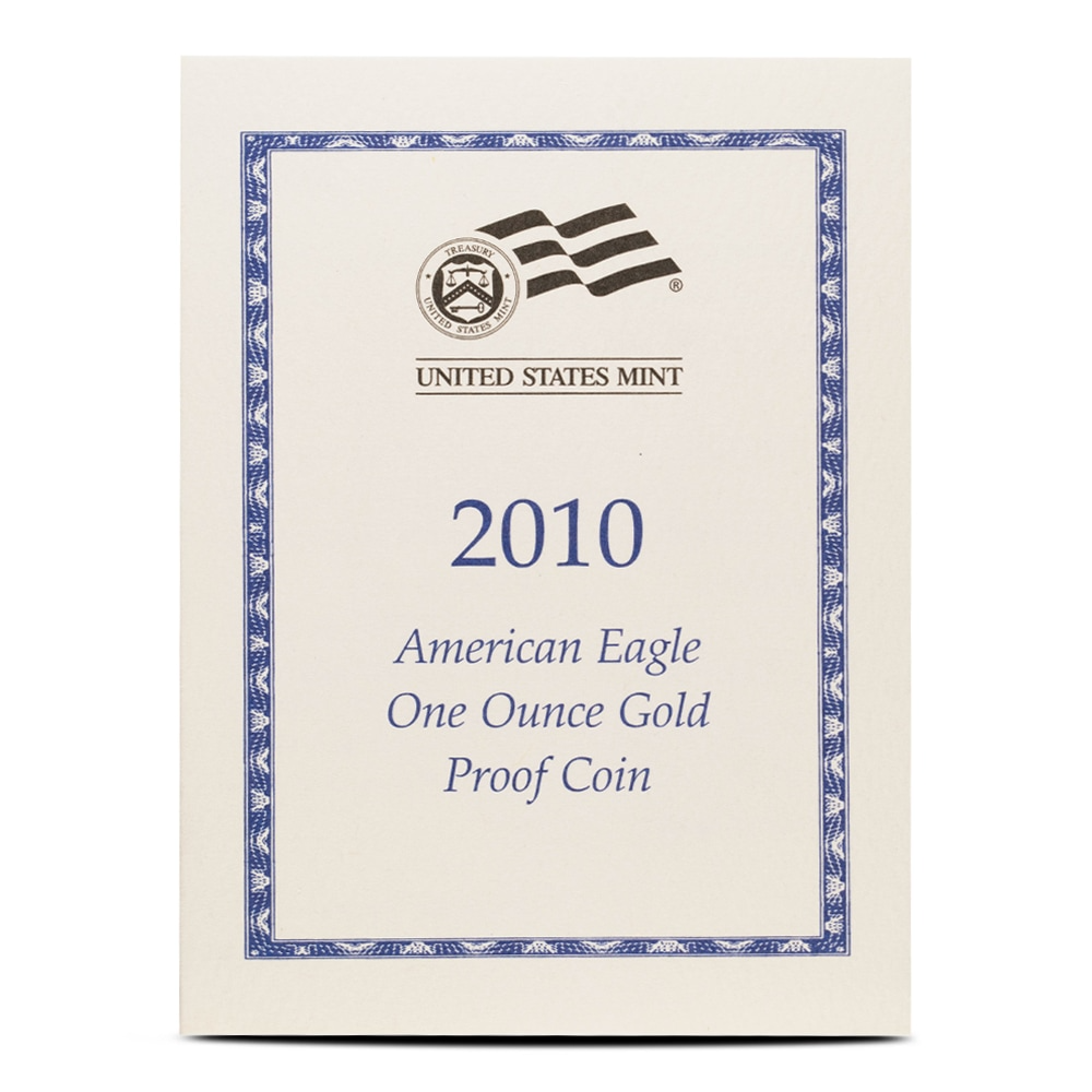 2010-W 1 oz Proof American Gold Eagle Coin (Box + CoA) - Image 3