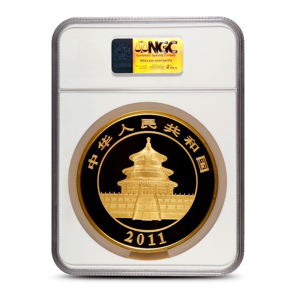 2011 1 Kilo Proof Chinese Gold Panda Coin NGC PF68 UCAM - Image 2