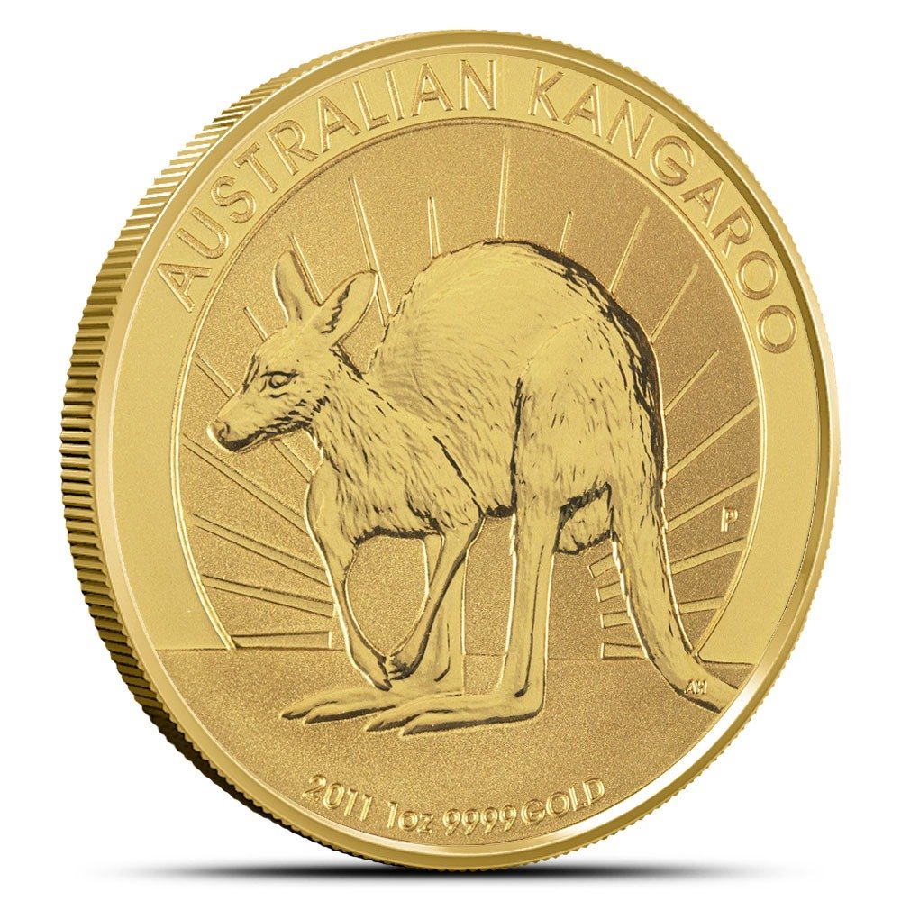 2011 1 oz Australian Gold Kangaroo C