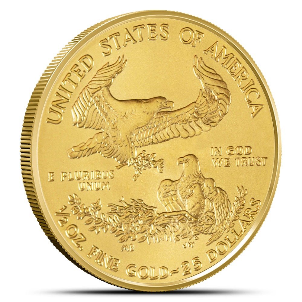 2011 1/2 oz American Gold Eagle Coin - Image 2