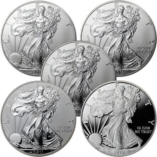 2011 American Silver Eagle 25th Anni