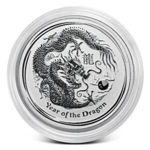 2012 1 Kilo Australian Lunar Dragon Silver Coin