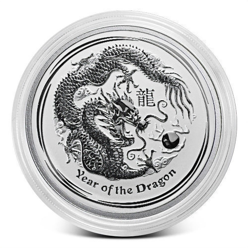 1 Kilo Australian Lunar Dragon Silve