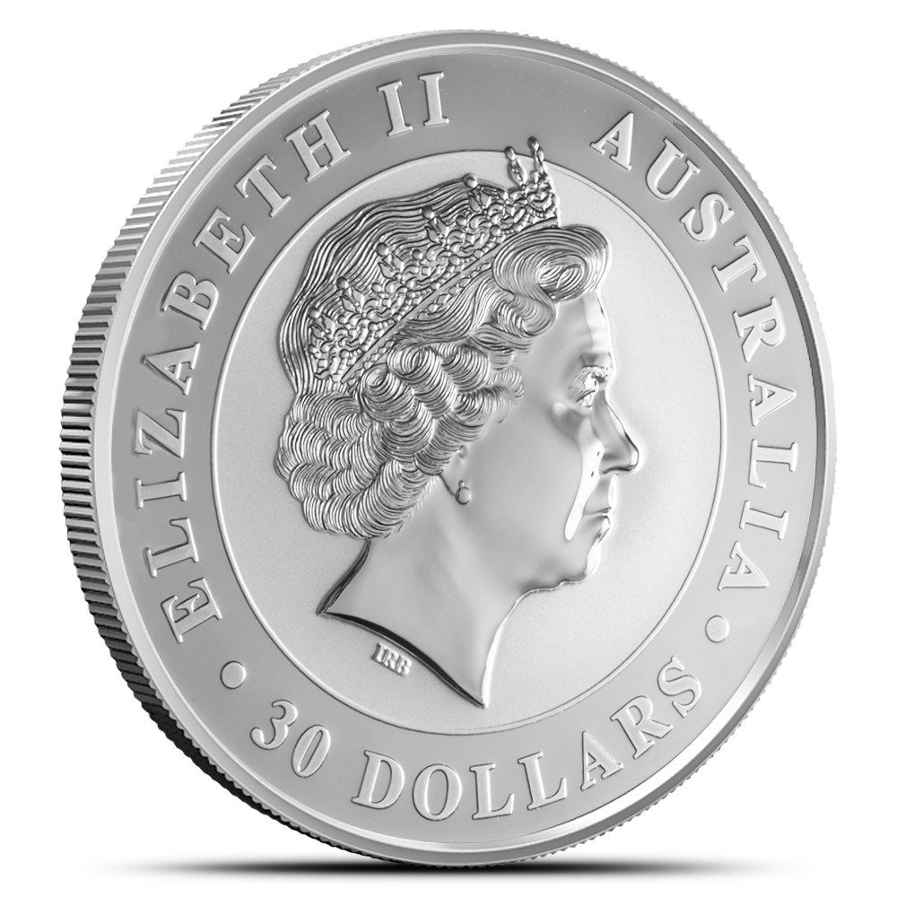 2012 1 Kilo Australian Silver Kookaburra Coin - Image 2